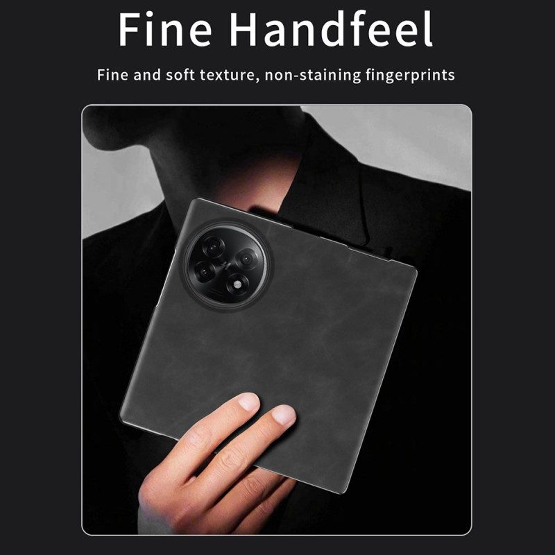 Fodral Oppo Find N5 Lädereffekt