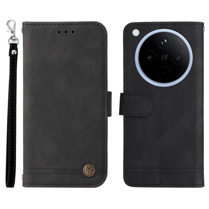 Fodral Oppo Find X8 Klassiskt Vintagerem