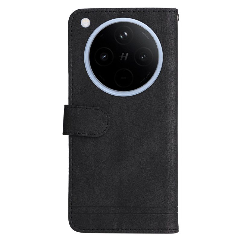 Fodral Oppo Find X8 Klassiskt Vintagerem