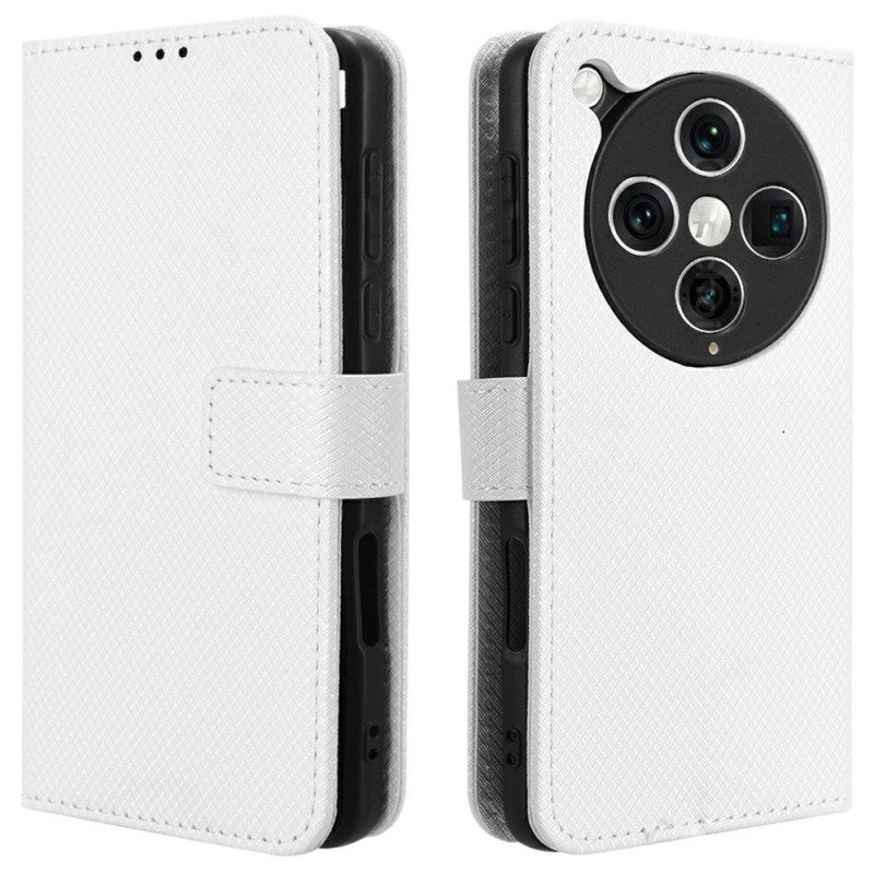 Fodral Oppo Find X8 Pro Diamantstruktur