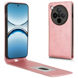 Fodral Oppo Find X8 Pro Vertikalt Fällbart Konstläder