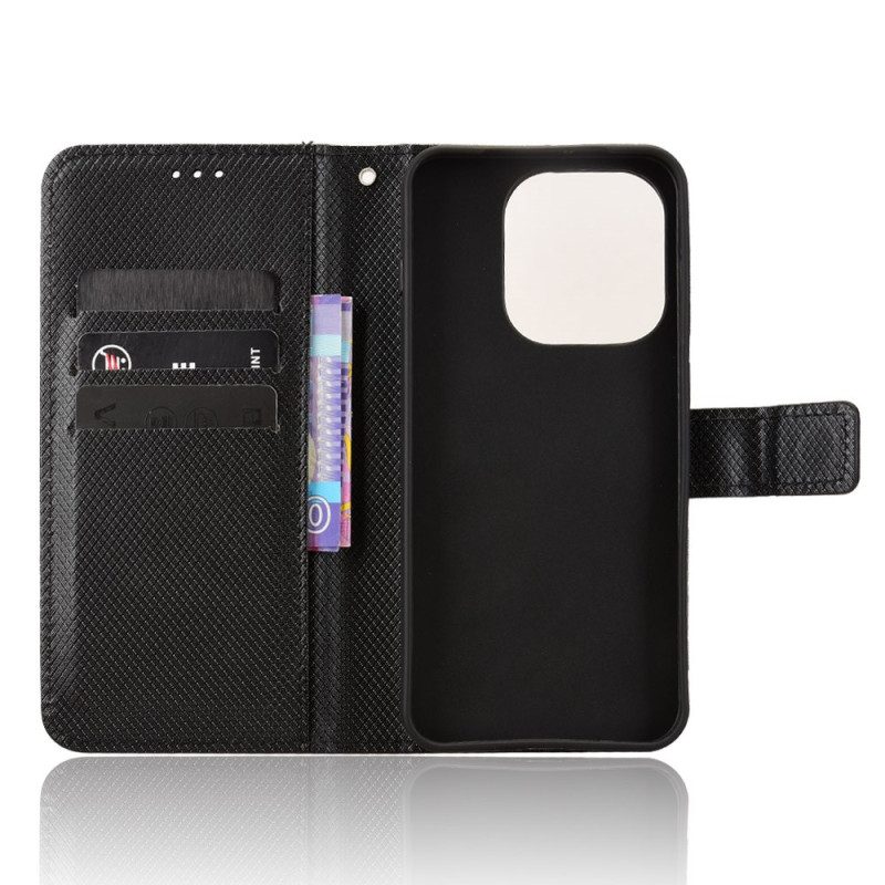 Fodral Oppo Find X9 5g Diamantstruktur