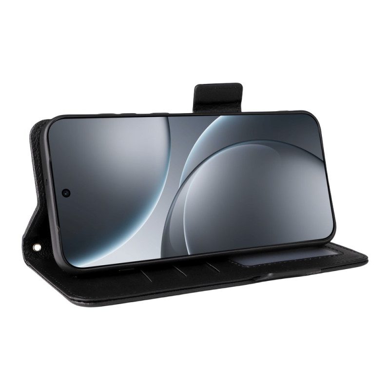 Fodral Oppo Find X9 5g Konstläder Med Rem