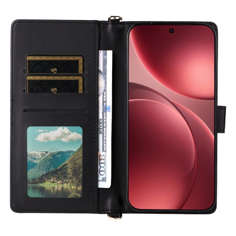 Fodral Oppo Find X9 Pro 5g Vadderad Med Remmar