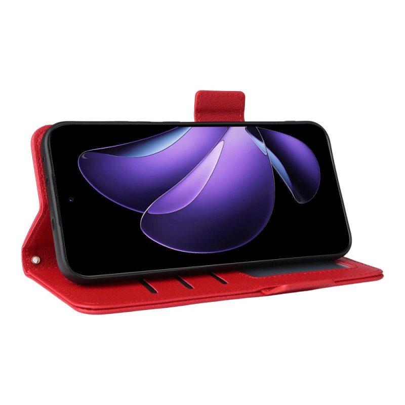 Fodral Oppo Reno 13 5g Rem I Litchikontygsläder