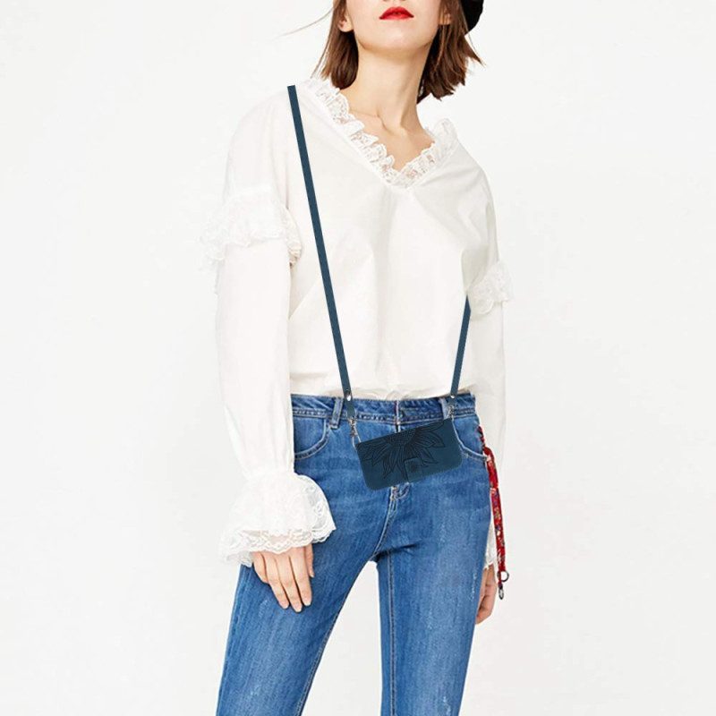 Fodral Oppo Reno 13f 4g / 5g / 13 Fs 5g Axelväska Med Solrostryck