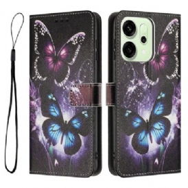 Fodral Oppo Reno 14 5g Fjärilar