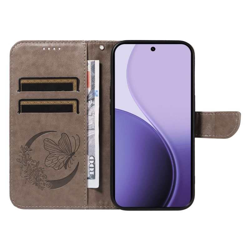 Fodral Oppo Reno 14 5g Fjärilsdesign