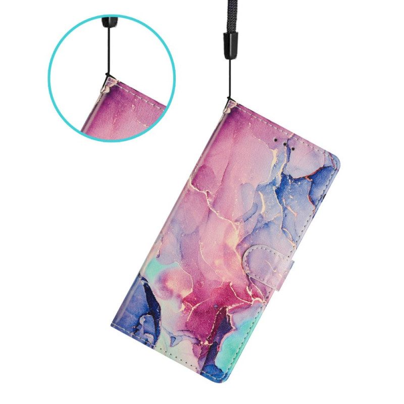 Fodral Oppo Reno 14 Pro 5g Akvarellmarmor