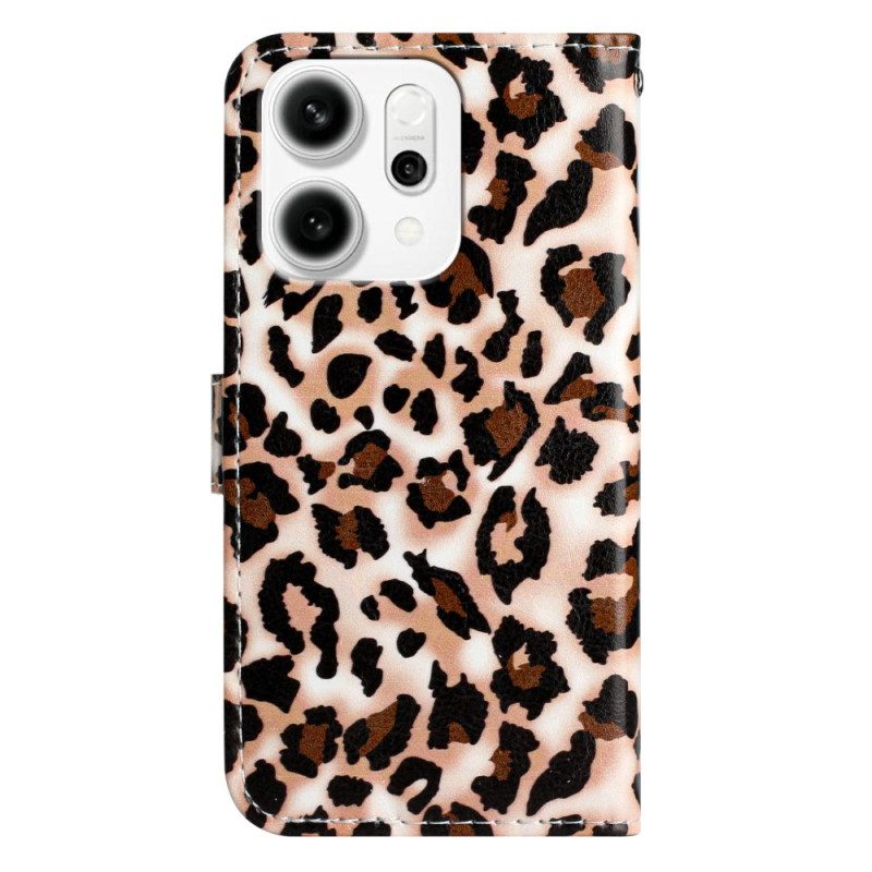 Fodral Oppo Reno 14 Pro 5g Leopardmönster