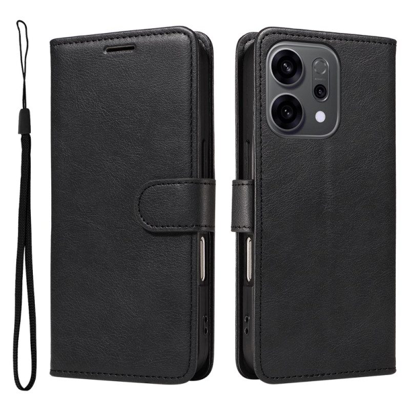 Fodral Oppo Reno 14f 5g Enfärgad Med Rem