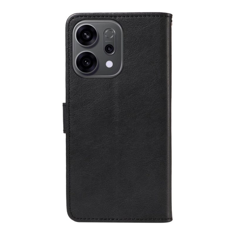 Fodral Oppo Reno 14f 5g Enfärgad Med Rem