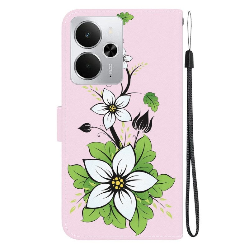 Fodral Realme 14 5g Liljemönster