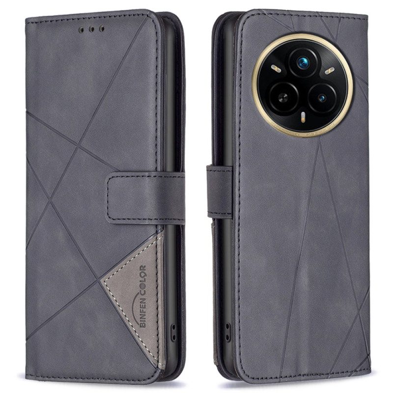 Fodral Realme 14 Pro 5g Binfen Färg Geometrisk Mönster