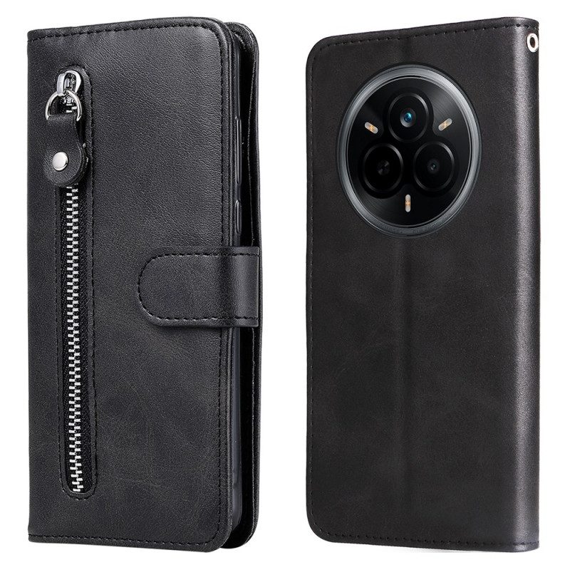 Fodral Realme 14 Pro 5g Framficka Med Dragkedja