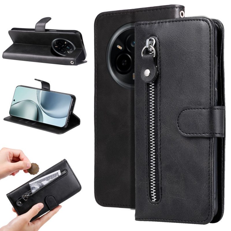 Fodral Realme 14 Pro 5g Framficka Med Dragkedja