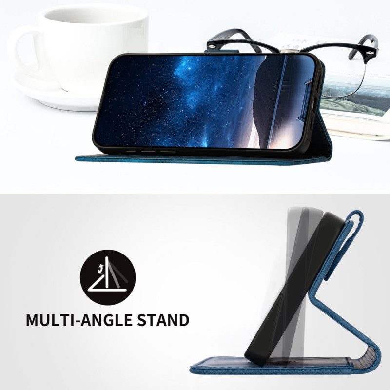 Fodral Realme 14 Pro 5g Geometriska Fjärilar Med Rem