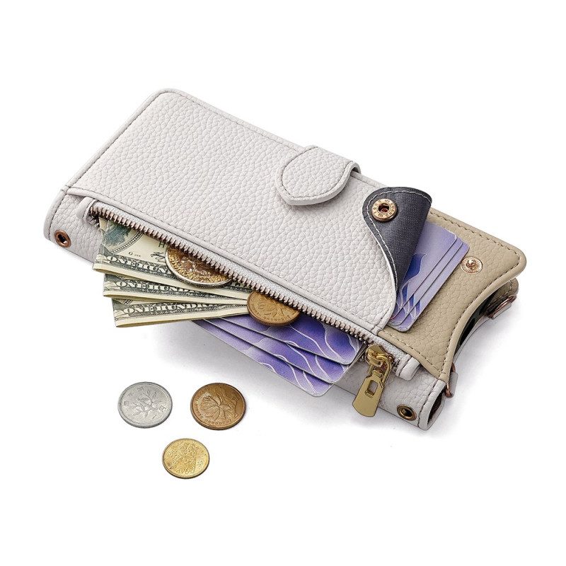 Fodral Realme 14 Pro 5g Plånbok Och Kedja