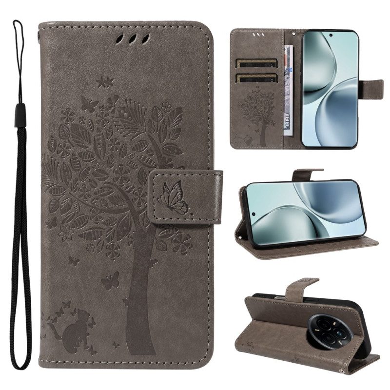 Fodral Realme 14 Pro 5g Träd Och Katt