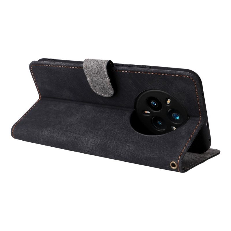 Fodral Realme 14 Pro Plus 5g Mockaeffekt Med Rfid-skydd