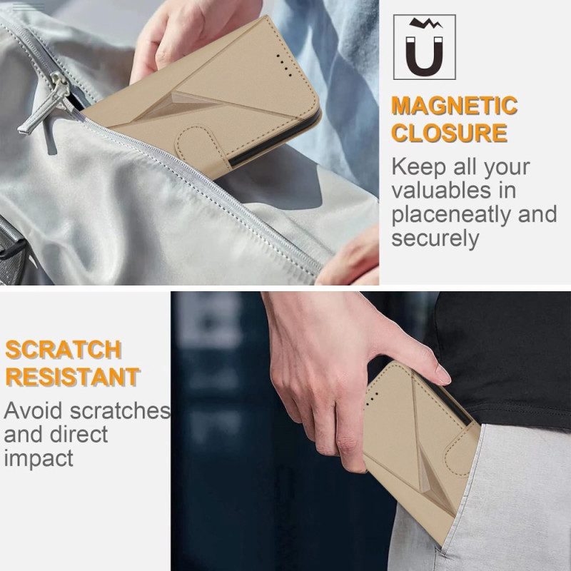 Fodral Realme 14 Pro Plus 5g Triangulärt Mönster