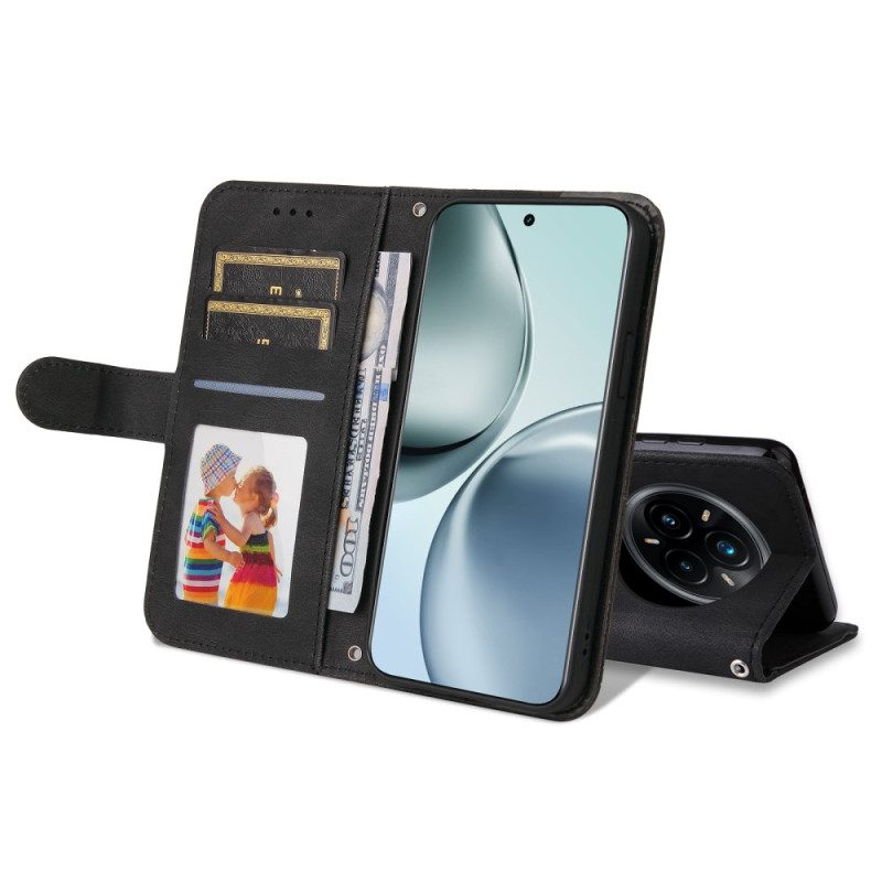 Fodral Realme 14 Pro Plus 5g Vintageeffekt Med Nit