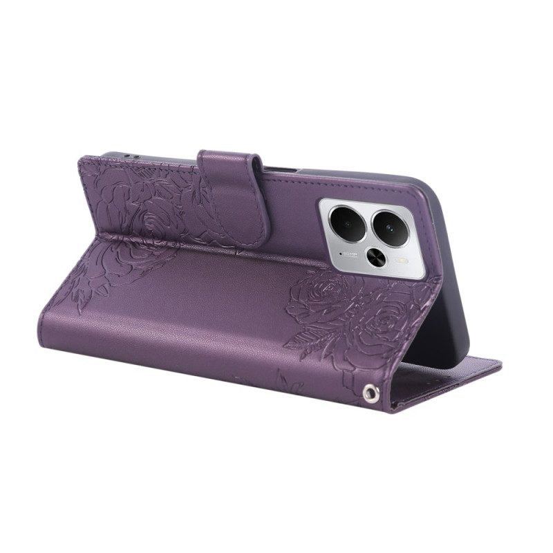 Fodral Realme 14t 5g Spetsblommor