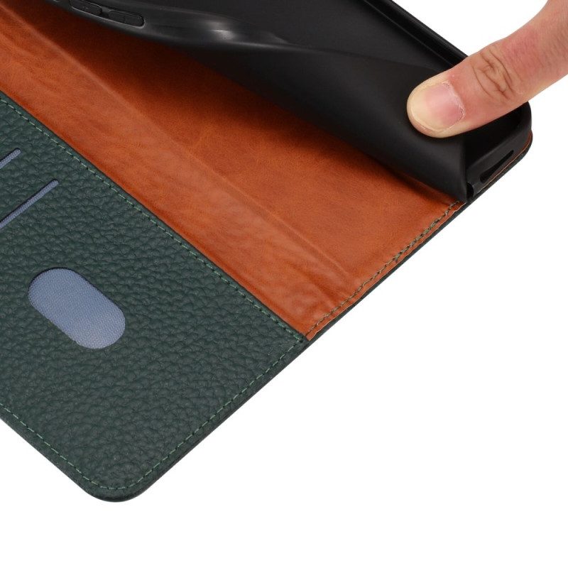 Fodral Realme 14x 5g Äkta Läder