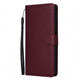 Fodral Realme 14x 5g Enfärgat Konstläder