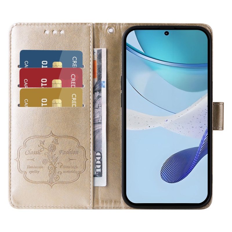 Fodral Realme 14x 5g Fjärilar Och Blommor