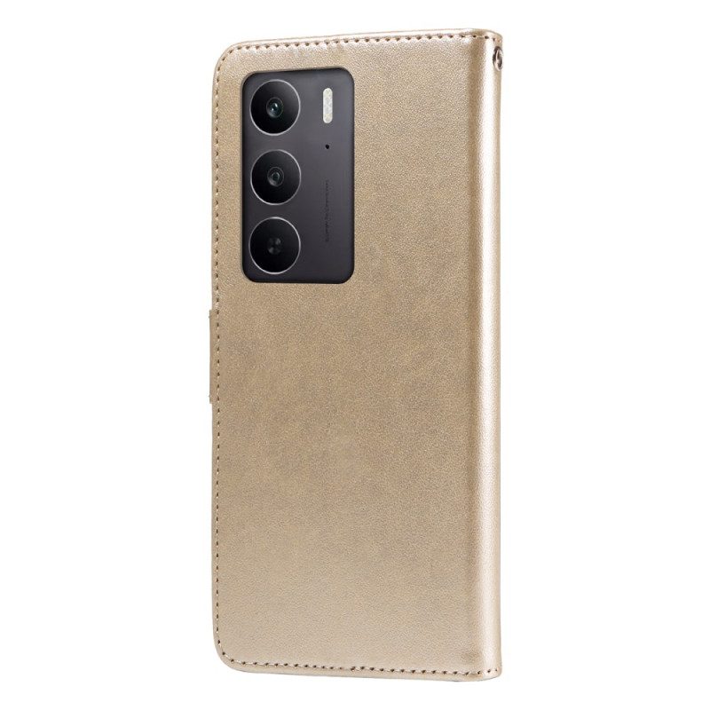 Fodral Realme 14x 5g Fjärilar Och Blommor