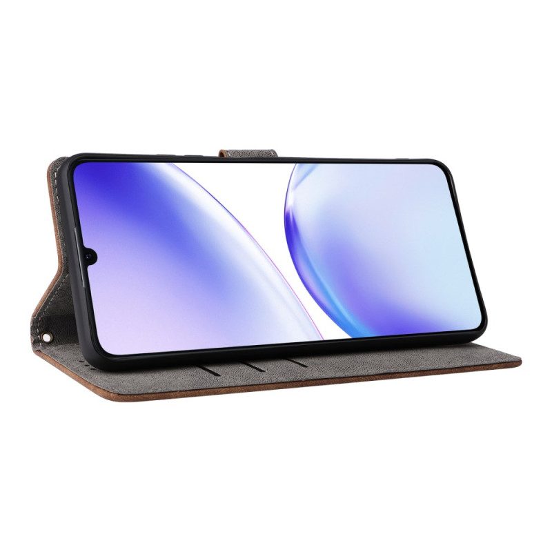 Fodral Realme C53 Rfid-skydd Med Snodd