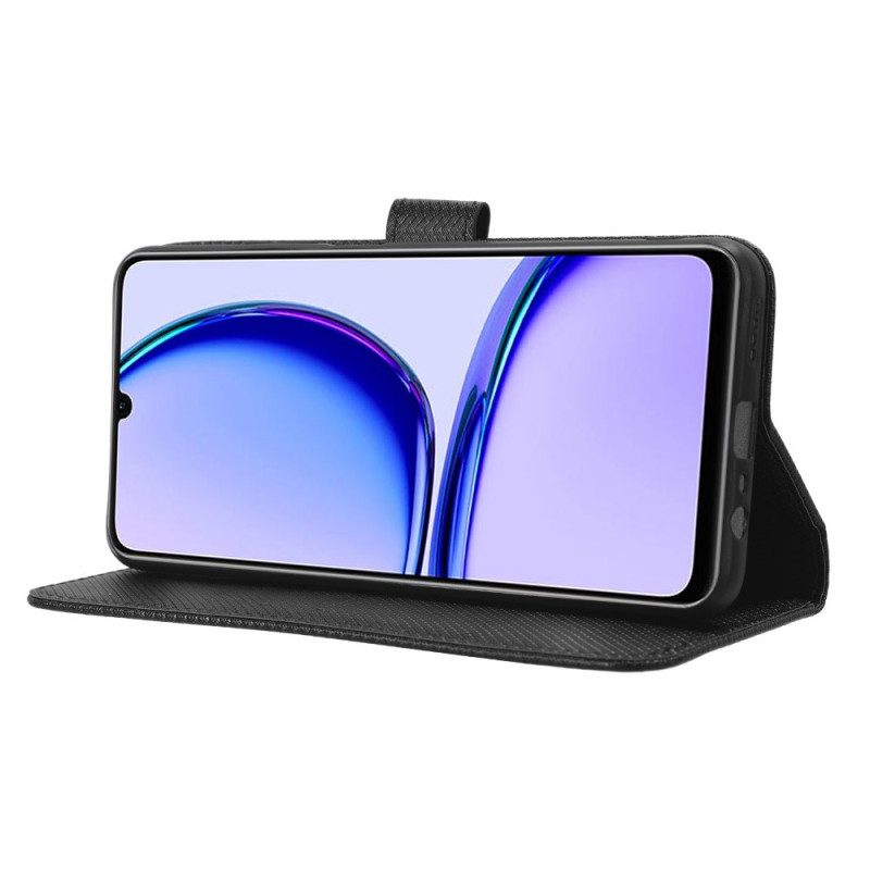 Fodral Realme C53 Texturerad Med Rem