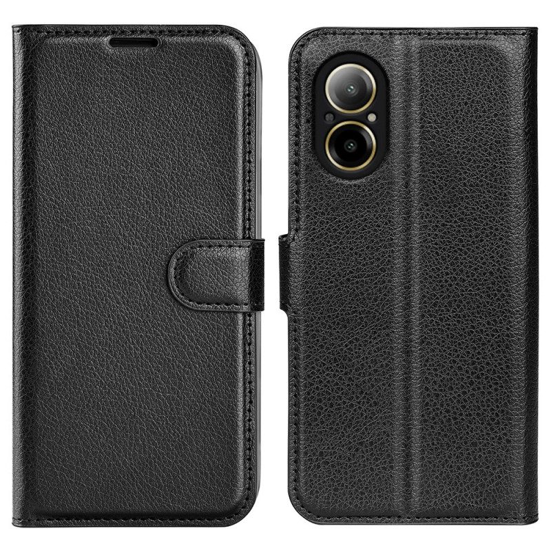 Fodral Realme C67 Konstläderlitchi