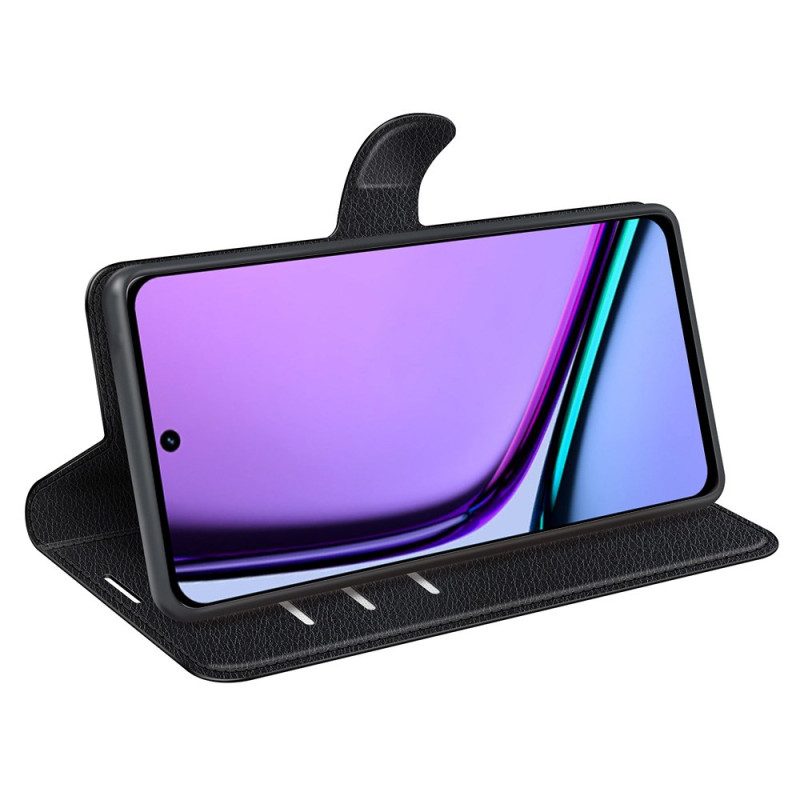 Fodral Realme C67 Konstläderlitchi