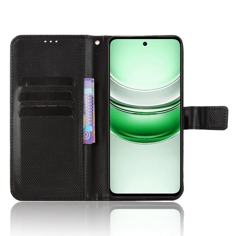 Fodral Realme C71 Diamantstruktur