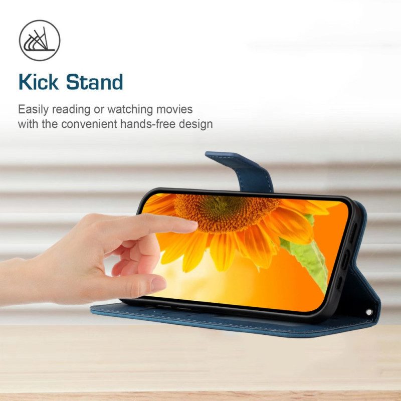 Fodral Realme C75 Solrosfingeravtrycksrem