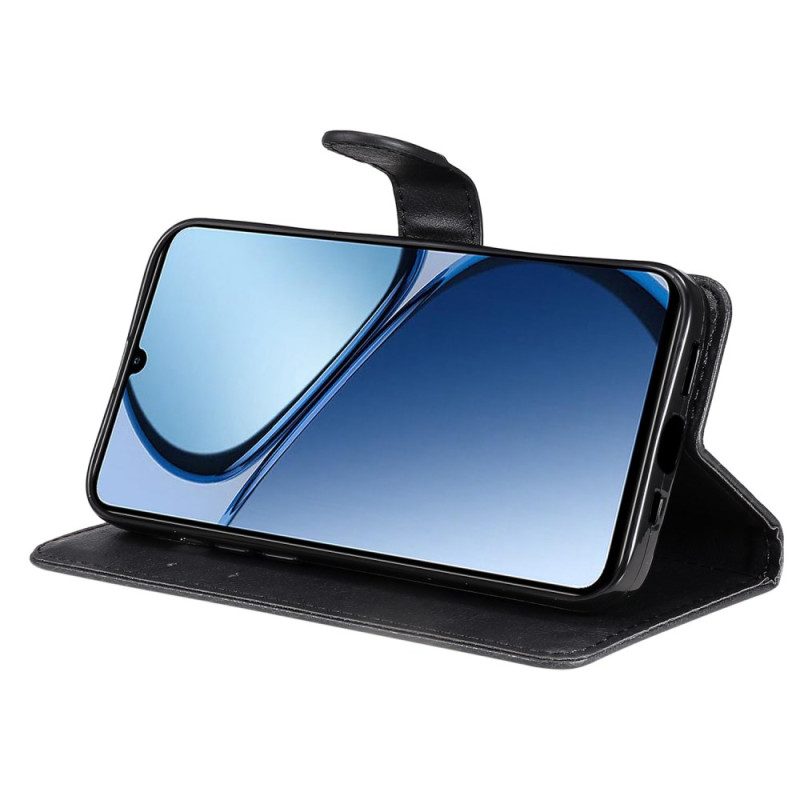 Fodral Realme Note 60x Enfärgat Konstläder