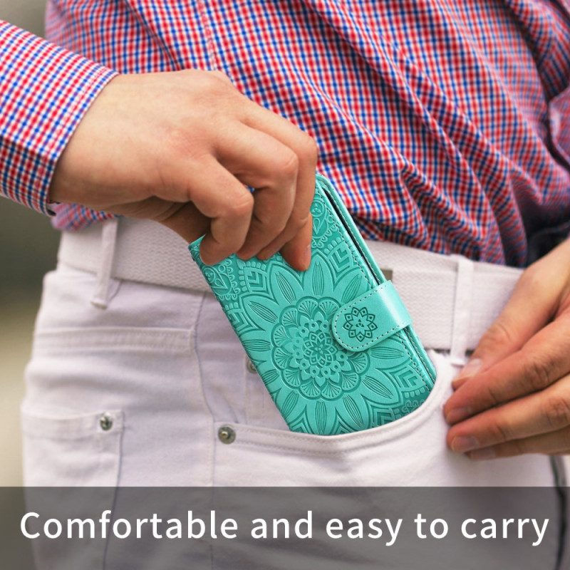 Fodral Sony Xperia 1 Vii Solrosmönster