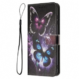 Fodral Sony Xperia 1 Vii Två Fjärilar