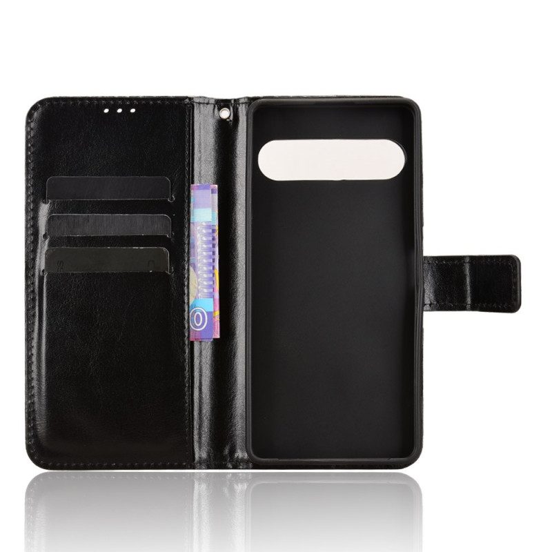 Fodral Sony Xperia 10 Vii Flashigt Konstläder