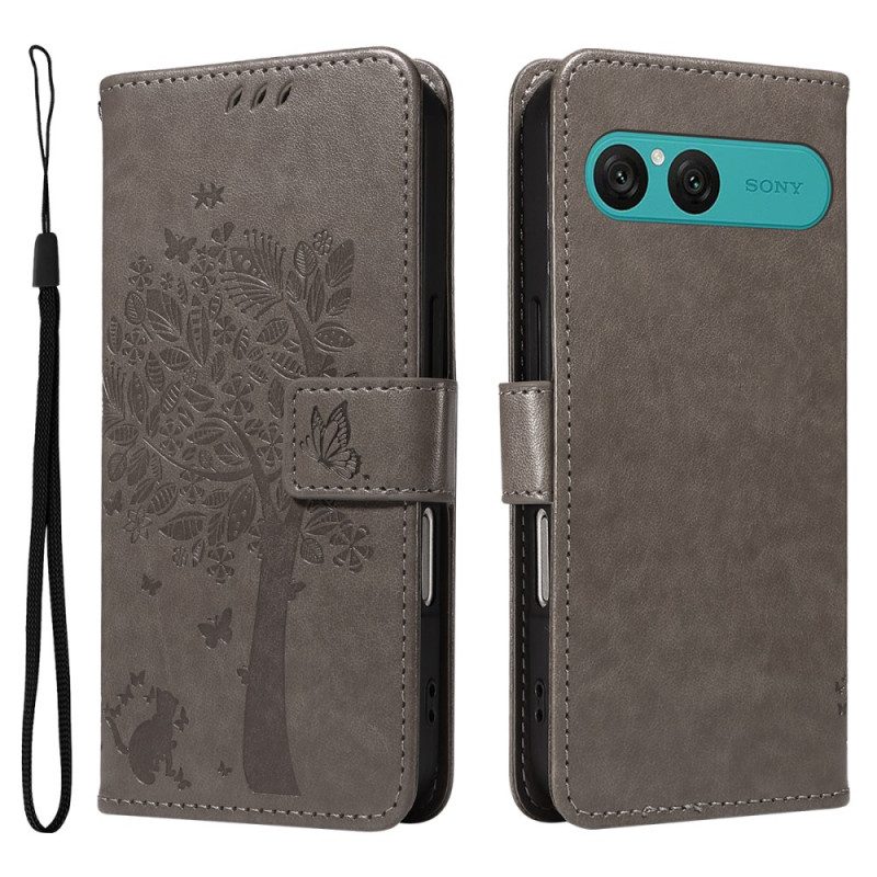 Fodral Sony Xperia 10 Vii Kattträd