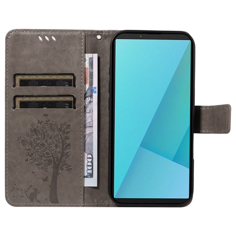 Fodral Sony Xperia 10 Vii Kattträd