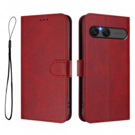 Fodral Sony Xperia 10 Vii Lädereffekt