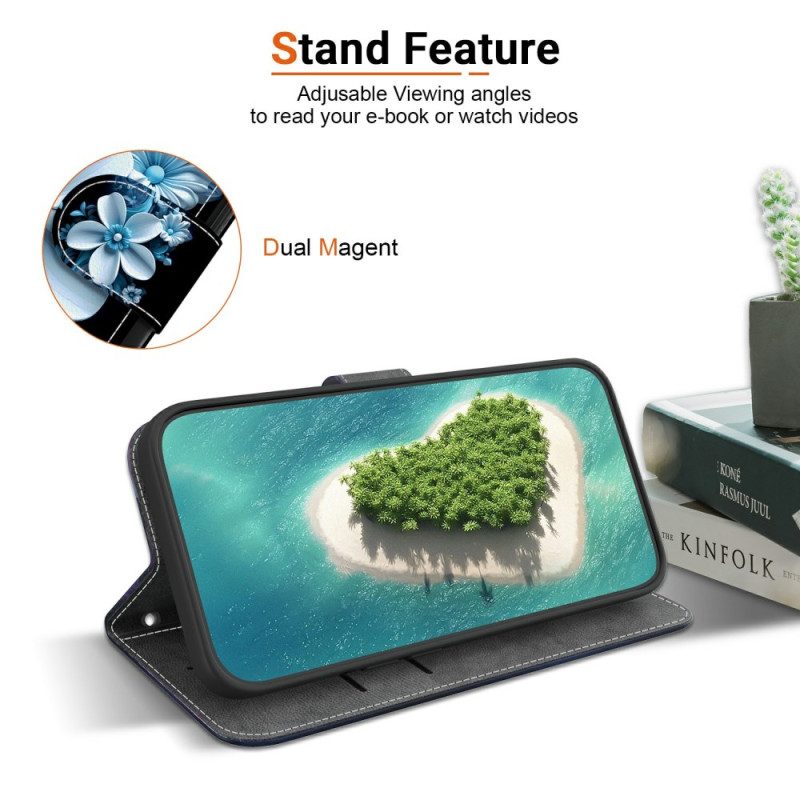 Fodral Sony Xperia 10 Vii Svart Orkidé