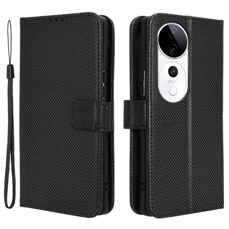 Fodral Vivo V40 5g Diamantstruktur