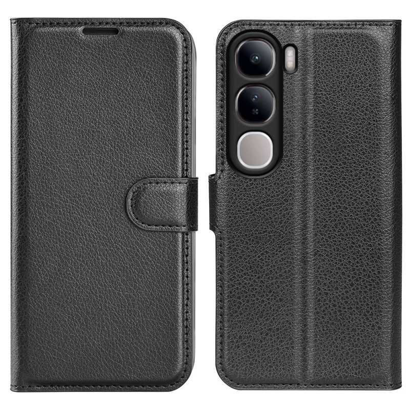 Fodral Vivo V40 Lite 5g Konstläder I Litchi