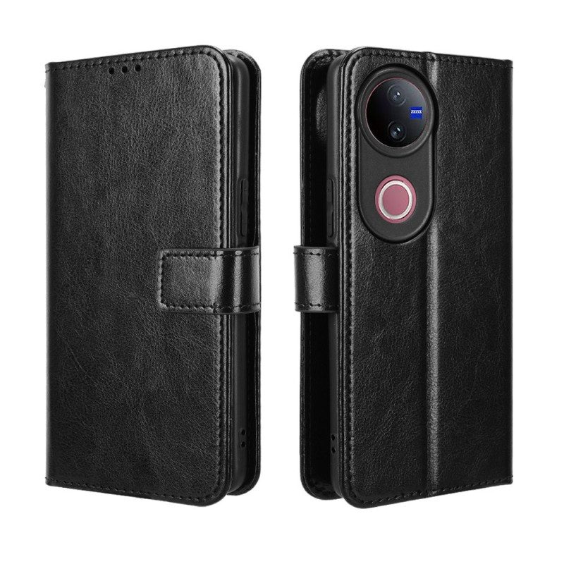 Fodral Vivo V50 5g Flashigt Konstläder