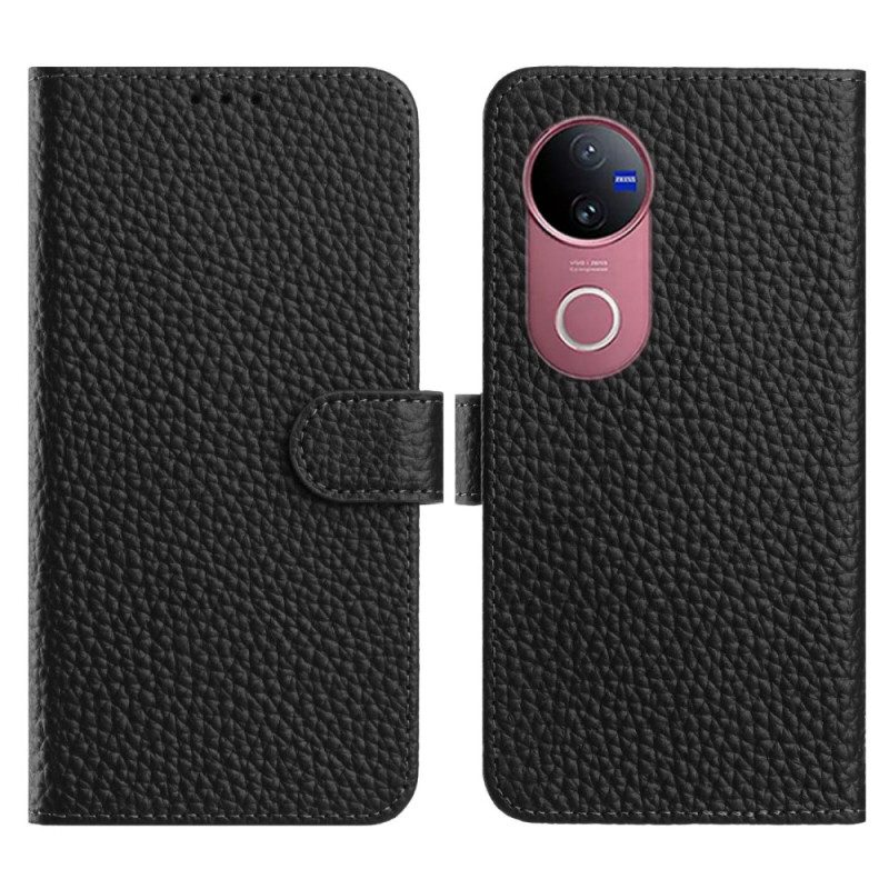 Fodral Vivo V50e 5g Texturerat Läder