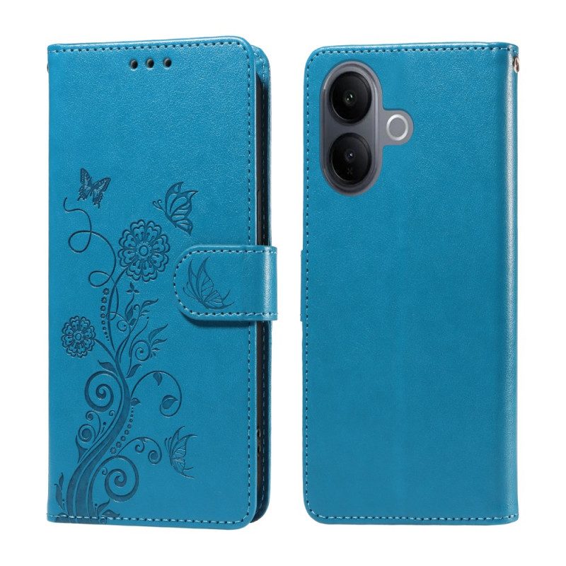 Fodral Vivo V60 Lite Blommigt